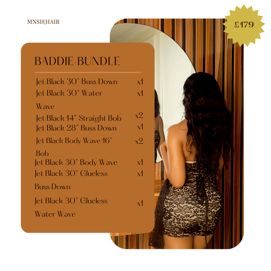 The Baddie Bundle - 13x4 HD Lace Wig Subscription | Luxury Human Hair, Monthly Moodboards & Exclusive Perks