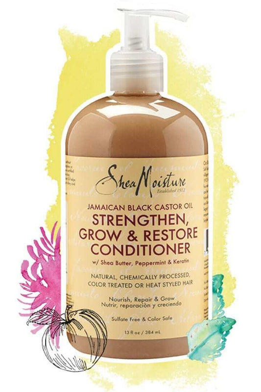 Shea Moisture Jamaican Black Castor Oil Strengthen & Restore Conditioner 384ml-1