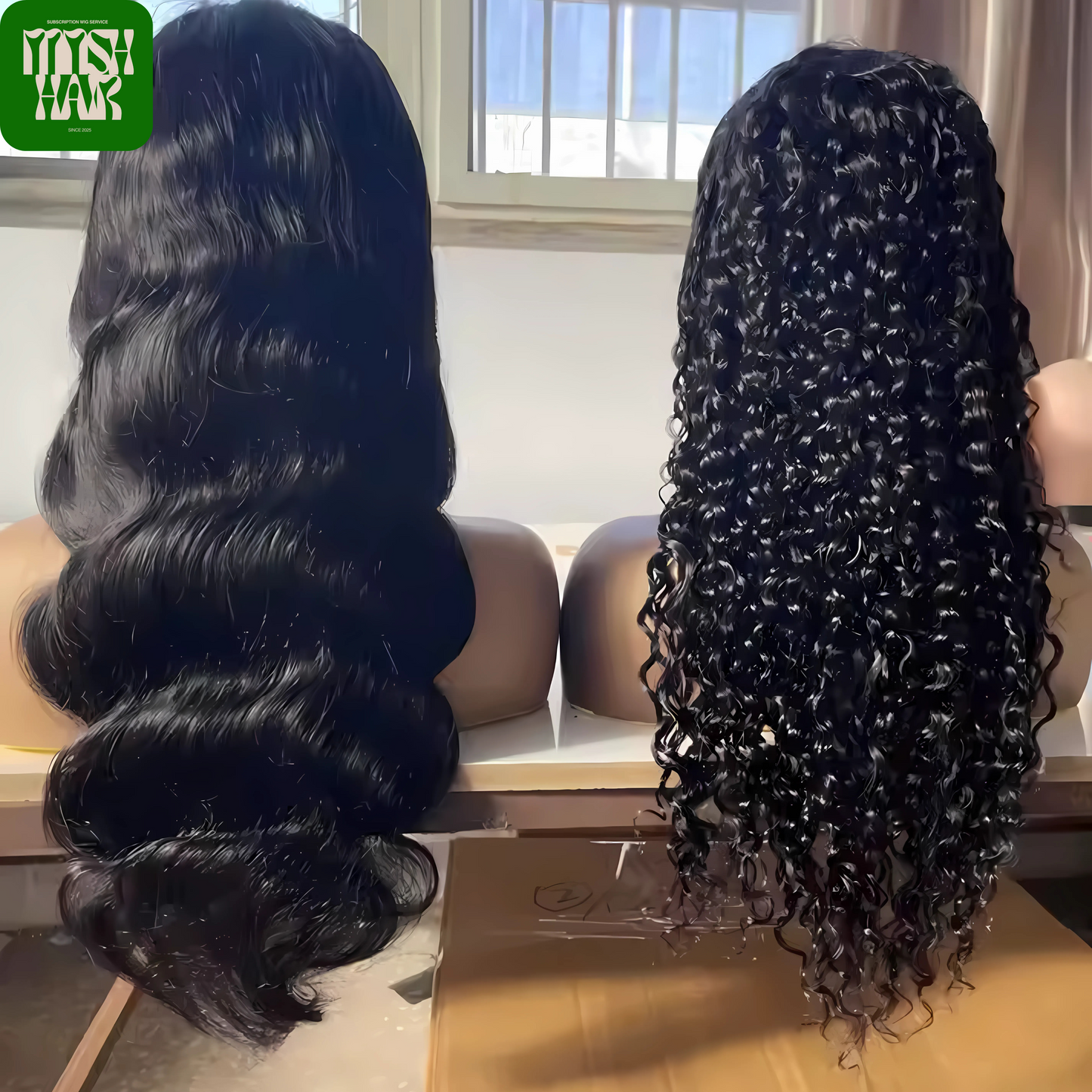 Body Wave Wig | 13x4 HD Lace | Black Human Hair (Lengths 32"-18")