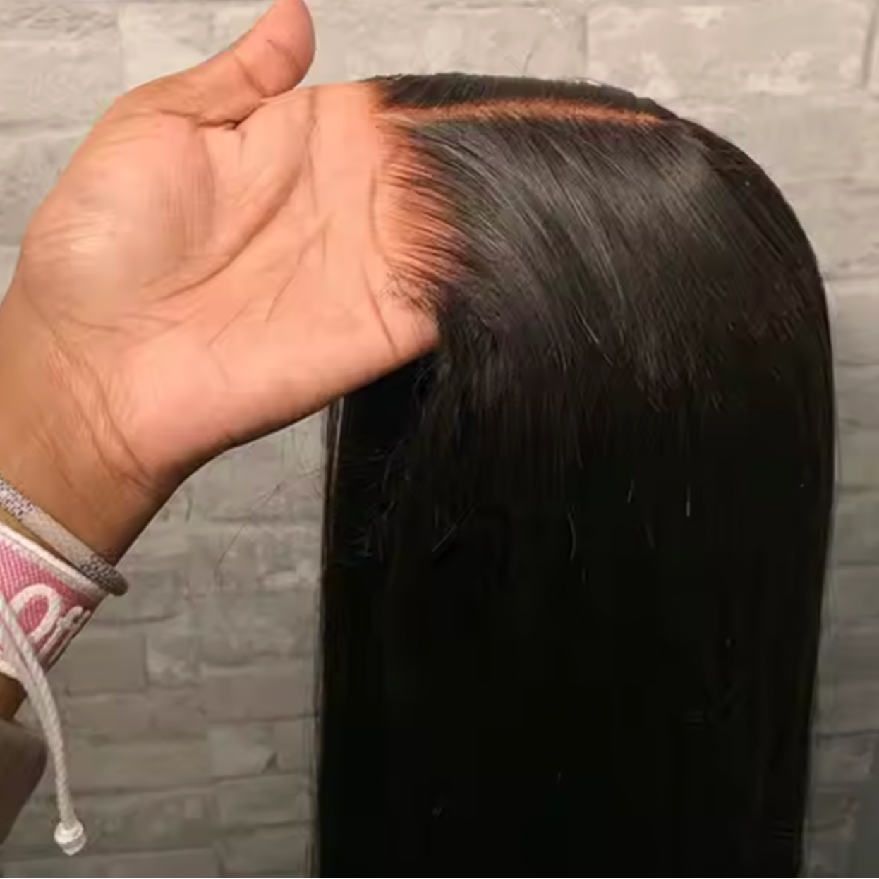 Glueless Straight Wig | 13x6 HD Lace | 100% Black Human Hair (Lengths: 32"-14")