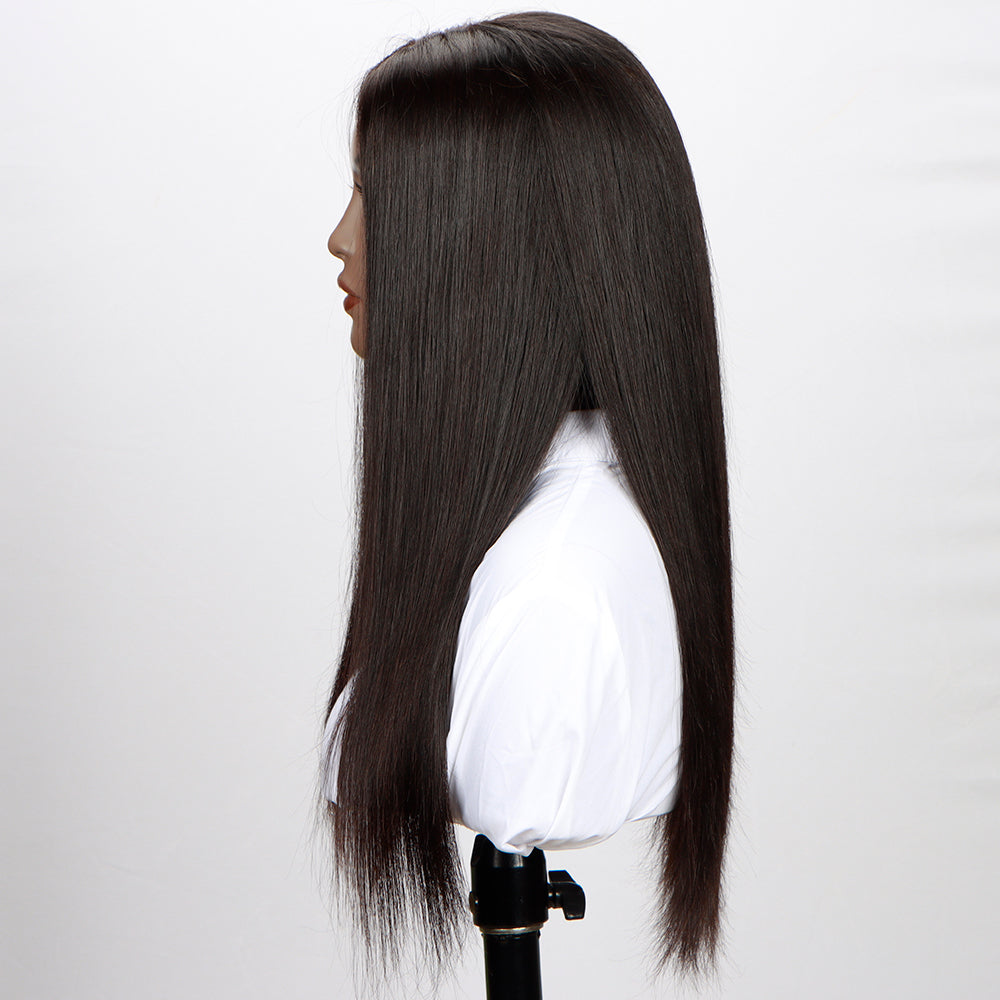 Glueless Straight Wig | 13x6 HD Lace | 100% Black Human Hair (Lengths: 32"-14")