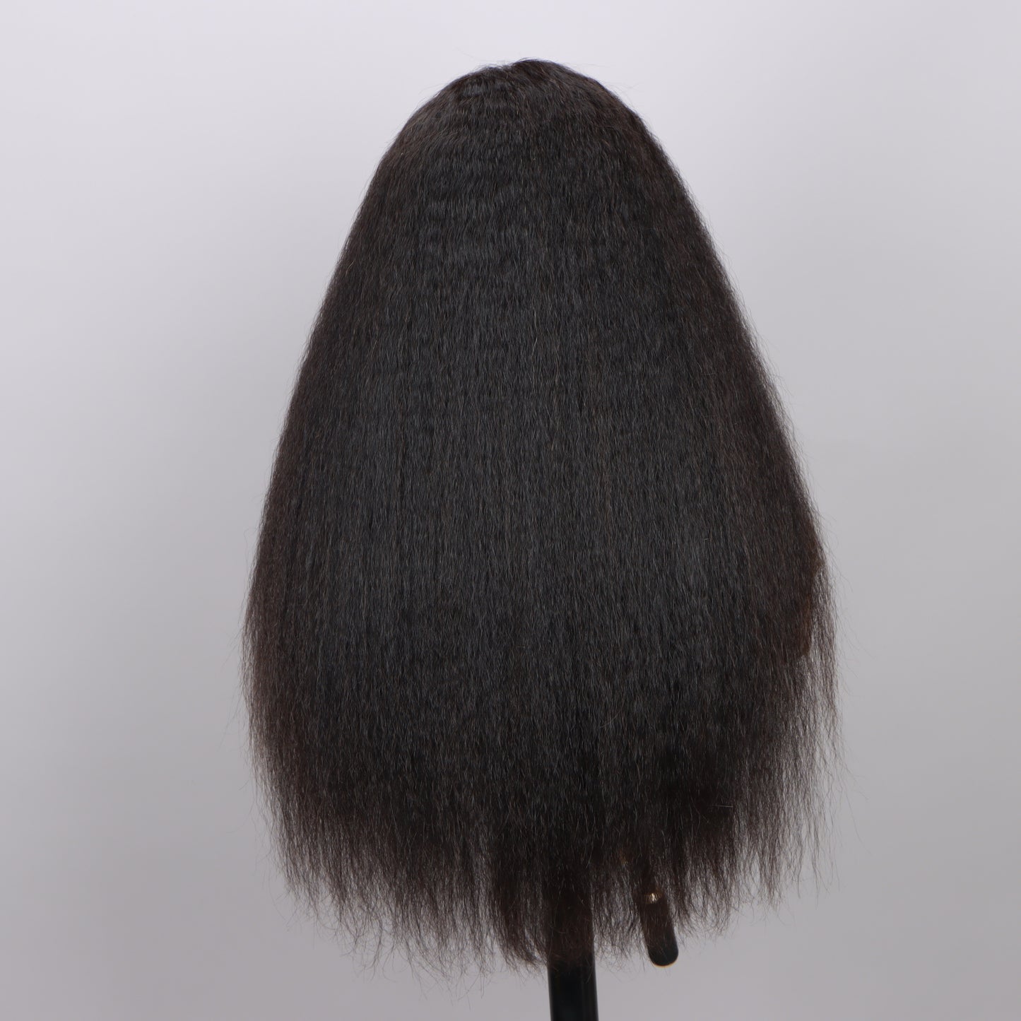 Glueless Kinky Straight Wig | 13x6 HD Lace |100% Black Human Hair | Lengths 32"-12"